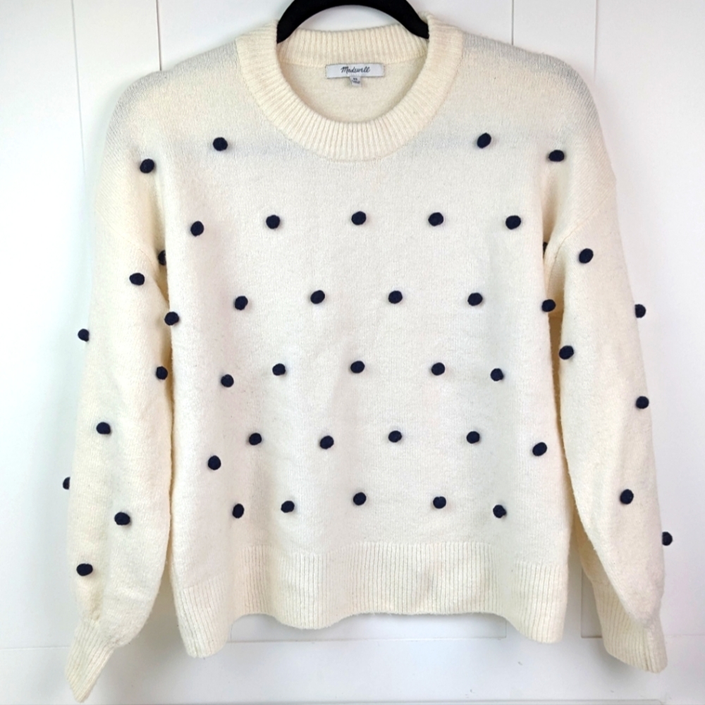Madewell Brockton Bobble Sweater XS